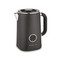 King KSI386 Arya Dijital Su Isıtıcı Siyah