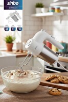 Sinbo SMX-2774 200 W 5 Kademe Hız Beyaz El Mikseri