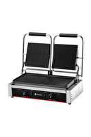 Vosco VBL-813 Endüstriyel İkili Tost Makinesi - 22 Dilim Kapasiteli 3600W Paslanmaz Çelik Döküm Izgara