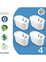 Rovexa Brita Maxtra+ Pro Uyumlu PurePro Su Arıtma Surahi Filtresi 4 Adet