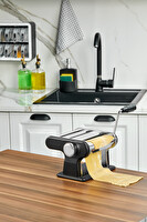 Cooker 3 Fonksiyonlu Hamur Erişte Makarna Kesme Makinesi Siyah CKR3848