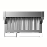 Electrolux Professional HOBT11 6&10 GN 1/1 Fırın İçin Fansız Davlumbaz 922733