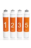 Sulook Waterlife Filtre 5 'li Set Waterlife Su Arıtma Filtresi