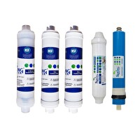 Spring Water 5'li Inline Su Arıtma Cihaz Filtre Seti