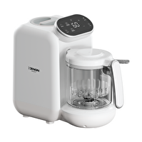 Xenon Smart X1010 5'i 1 Arada Bebek Mama Robotu Buharlı Pişirici - Beyaz Blender ve Mama Hazırlama Makinesi