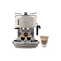 Delonghi Ecov 311.BG Icona Vintage Manuel Barista Tipi Bej Espresso ve Cappuccino Kahve Makinesi