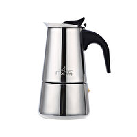 Any Morning FE001-6 300 ML Paslanmaz Çelik Indüksiyonlu Inox Espresso Kahve Makinesi
