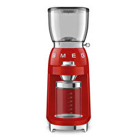 Smeg CGF01RDEU Retro Kırmızı Kahve Öğütme Makinesi