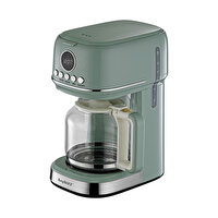 Berghoff Gem Retro 15 Bardak Vanilya Mint Yeşil Filtre Kahve Makinesi