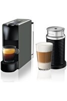 Nespresso C35 Essenza Mini Gri Kahve Makinesi ve Süt Köpürtücü Aksesuar