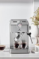 Karaca Coffee Art 1101 Süt Köpürtücülü 20 Bar Basınçlı 1.5 L Inox Espresso - Latte - Cappuccino - Americano Makinesi