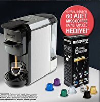 Fantom Mixpresso 600 ML Su Haznesi Öğütülmüş ve Nespresso Uyumlu Kapsül Kahve Makinesi