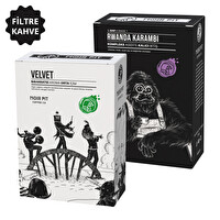 Noir Pit Coffee Co. Rwanda Karambi ve Velvet Filtre Kahve 2x250 G