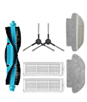 Viomi V3 Uyumlu Yedek Fırça Hepa Filtre Mop Seti-8 Parça