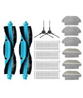 Viomi V3 Uyumlu Yedek Fırça Hepa Filtre Mop Seti-14 Parça