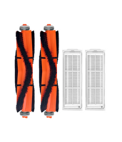 Xiaomi Mop 2 Lite (MJSTL) Uyumlu Yedek Ana Fırça ve Hepa Filtre-4 Parça