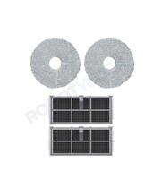 Robotyedek Dreame X40 Ultra L40 Ultra Uyumlu Mop ve Hepa Filtre-4 Parça