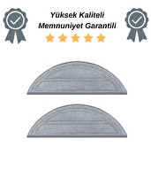 Robotyedek Roborock Saros 10 Uyumlu 2 Adet Mikrofiber Mop Bez