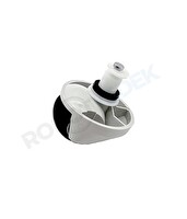 Robotyedek Xiaomi Vacuum Mop 2 (STYTJ03ZHM) Uyumlu Tekerlek Beyaz