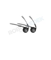 Robotyedek Roborock Q8 ve Q8 Plus RRA0TCP (Max-Pro Değil) Uyumlu 2 Adet Yan Fırça
