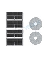 Robotyedek Dreame L40 Ultra CE & AE Hepa Filtre ve Mop - 6 Parça