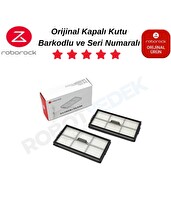 Robotyedek Roborock QRevo Curv 2 Pro Orijinal Hepa Filtre 2 Adet