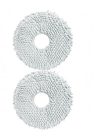 Rovexa Roborock QRevo L Uyumlu Mikrofiber Mop Paspas 2 Adet