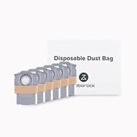 Roborock S8 Pro Plus - Q8 Max Pro Plus - Q8 Plus ile Uyumlu Toz Torbası 6 Adet