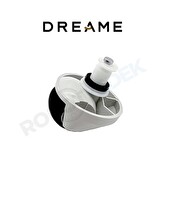 Robotyedek Dreame Bot W10 Pro Orijinal Tekerlek Beyaz - 1 Adet
