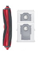 Rovexa Roborock Q10 S5 & Q10 S5+ Uyumlu 1 Adet Ana Fırça 2 Adet Toz Torbası