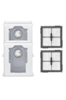 Rovexa Roborock Q10V & Q10V+ Uyumlu 2 Adet Filtre 2 Adet Toz Torbası