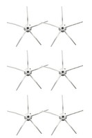 Rovexa Roborock S5 Max Uyumlu 6 Adet Beyaz Yan Fırça