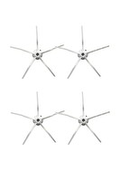 Rovexa Roborock S6 / S6 Pure Uyumlu 4 Adet Beyaz Yan Fırça