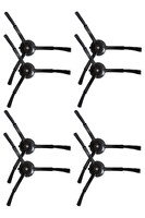 Rovexa Roborock QRevo Pro Uyumlu 8 Adet Siyah Yan Fırça