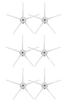 Rovexa Roborock S7 Sonic Uyumlu 6 Adet Beyaz Yan Fırça