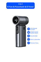 Jisu Life Handheld Fan Ultra 2 Güçlü El Fanı 9000 mAh