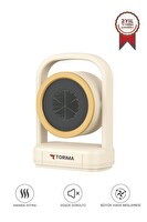 Torima HT100 Mini Isıtıcı Fan Taşınabilir Sessiz Hızlı Isıtma 500W Kompakt Isıtıcı Bej
