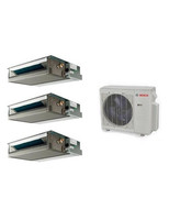 Bosch Multi Kanallı 42000 Btu 1 Dış -İç Ünite 18000 - 18000 - 18000 Btu İnverter Klima