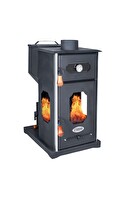 Etinova Comfort İF-06 Odun ve Pelet Sobası - 3 Camlı ve Fırınlı