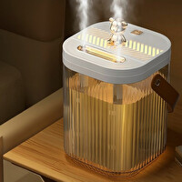 Ally AquaBreeze 2000 Çift Buharlı 2 L Ev Tipi Hava Nemlendirici Şeffaf