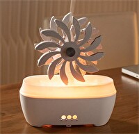 Çeşithane Fırıldak Aroma Difüzör 300ml 7 Renk LED Uzaktan Kumandalı Nemlendirici