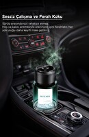 Başkenttekno Araç İçi Aroma Difüzörü Hava Nemlendirici Yıldız Tavan Işıklı Şarjlı Oda ve Araba Kokusu Mavi TCF-02