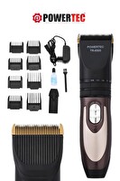 Powertec TR-6500 Çift Bataryalı Saç Kesme Makinesi