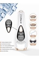 Pirantech BHRL-10 LCD Ekranlı 9 Seviyeli Cilt Gençleştirici Buz Lazer IPL Epilasyon Tüy Alma Aleti Beyaz