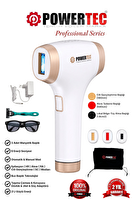 Powertec TR-9999 IPL Lazer Epilasyon 999999 Atım 9 Modlu Buz Başlıklı Taşıma Çantalı