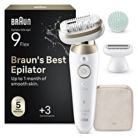 Braun Silk·épil 9 Flex Epilatör Islak ve Kuru  Kalıcı Pürüzsüz Cilt 9-071 3D