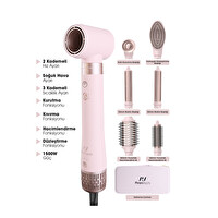 PiranTech KS-611 Airbreeze 6 Başlıklı Saç Şekillendirme Ve Kurutma Seti