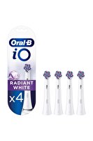 Oral-B iO Radiant White Beyaz 4 Adet Diş Fırçası Yedek Başlığı
