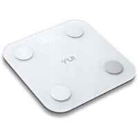 Yui KB12 Plus Akıllı Yağ Ölçer Şarjlı Fonksiyonel Bluetooth Tartı Baskül (Yui Türkiye Garantili)