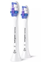 Philips Sonicare HX6052/10 Sensitive Sonic 2'li Beyaz Şarjlı Diş Fırçası Yedek Başlıkları